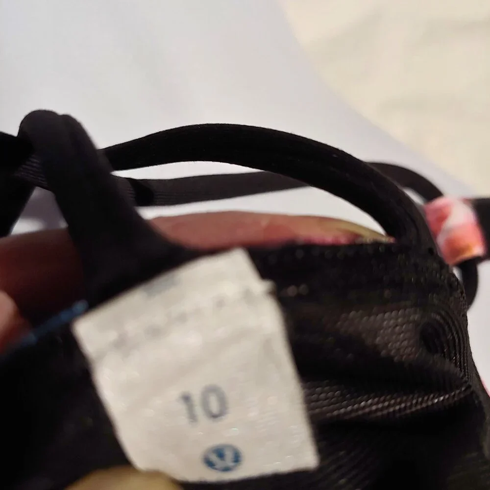 Lululemon Energy Bra Secret Garden Floral Multi Print Crisscross Back Sports Bra - Picture 7 of 7